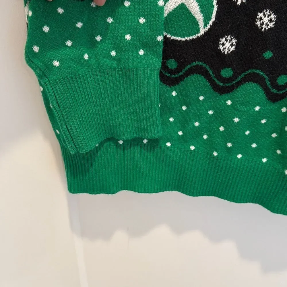 Microsoft Xbox Season Unlocked Ugly Christmas Holiday Sweater,Size 2XL